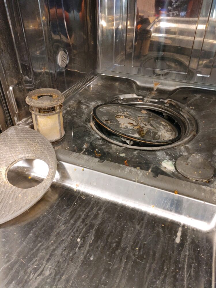 Dishwasher repair leaking