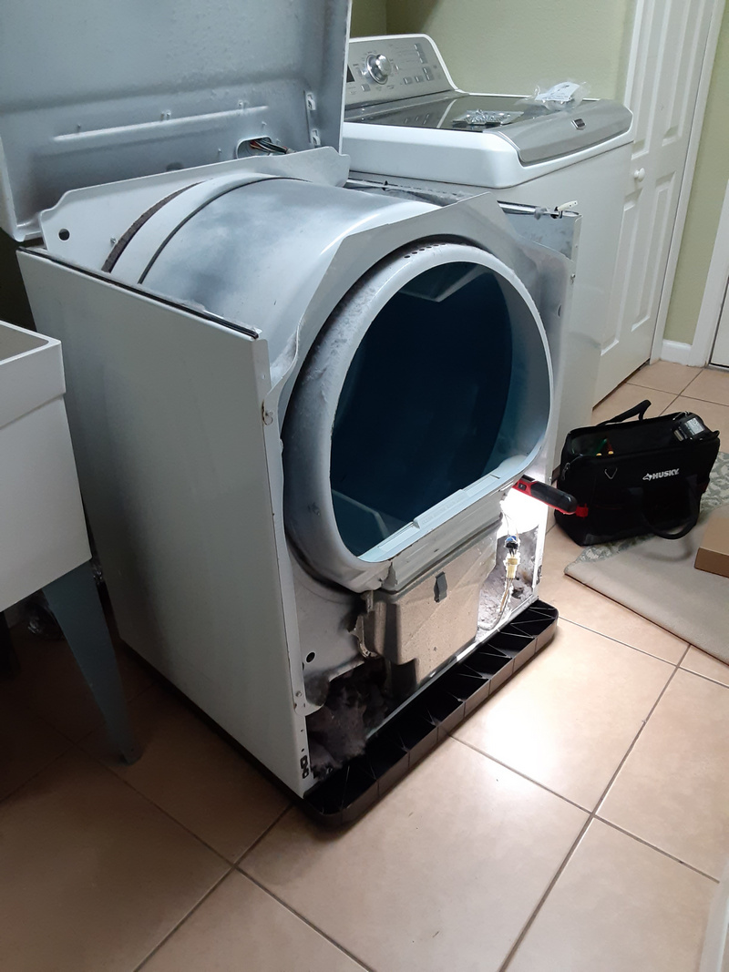 appliance repair dryer repair replace heating element assembly and sensor forest street windermere fl 34786