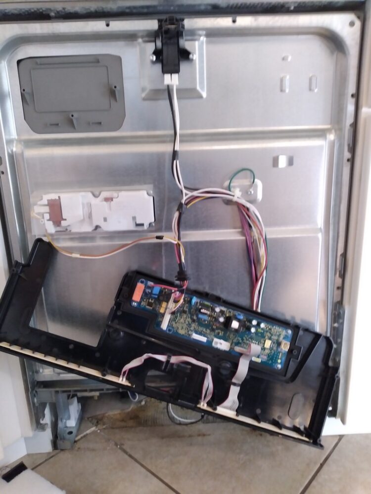 appliance repair diswasher repair dish found faulty main control board shadow trail longwood fl 32750