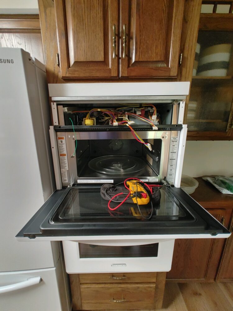 appliance repair microwave oven combo repair electrical issue sable palm drive casselberry fl 32707