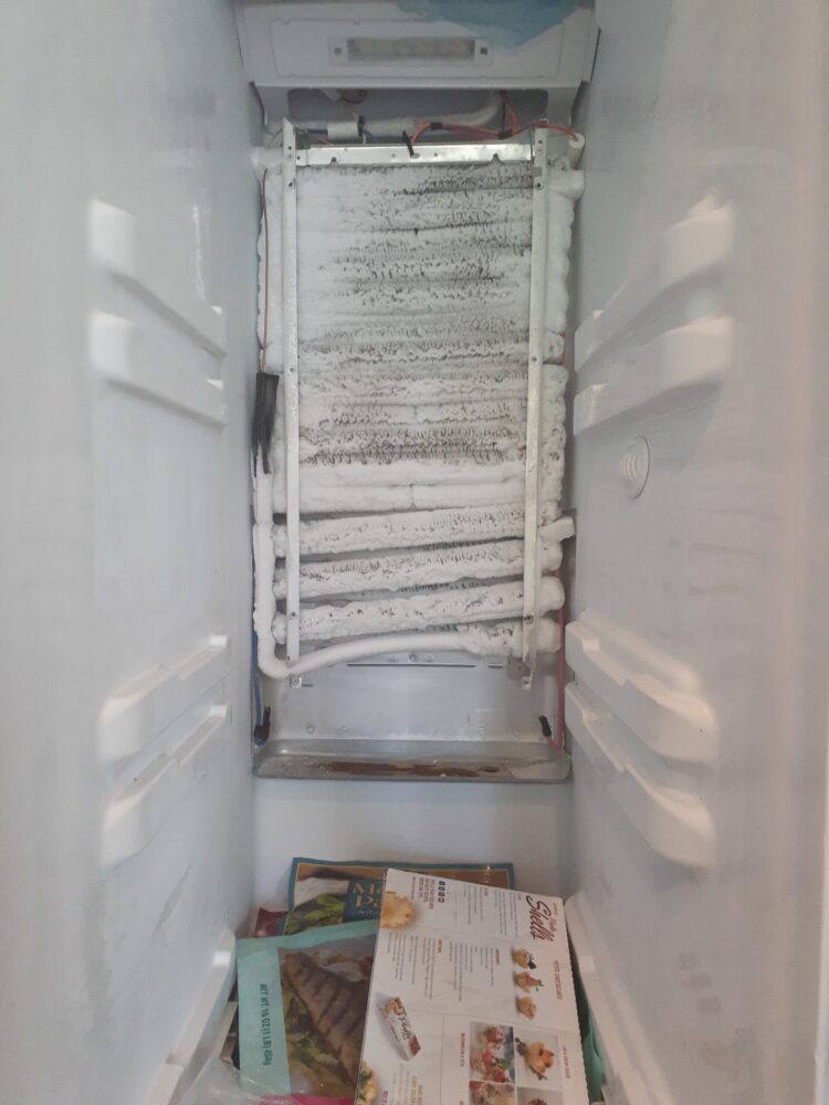 appliance repair refrigerator repair needs new defrost heater and thermostat shallow book avenue winter springs fl 32708