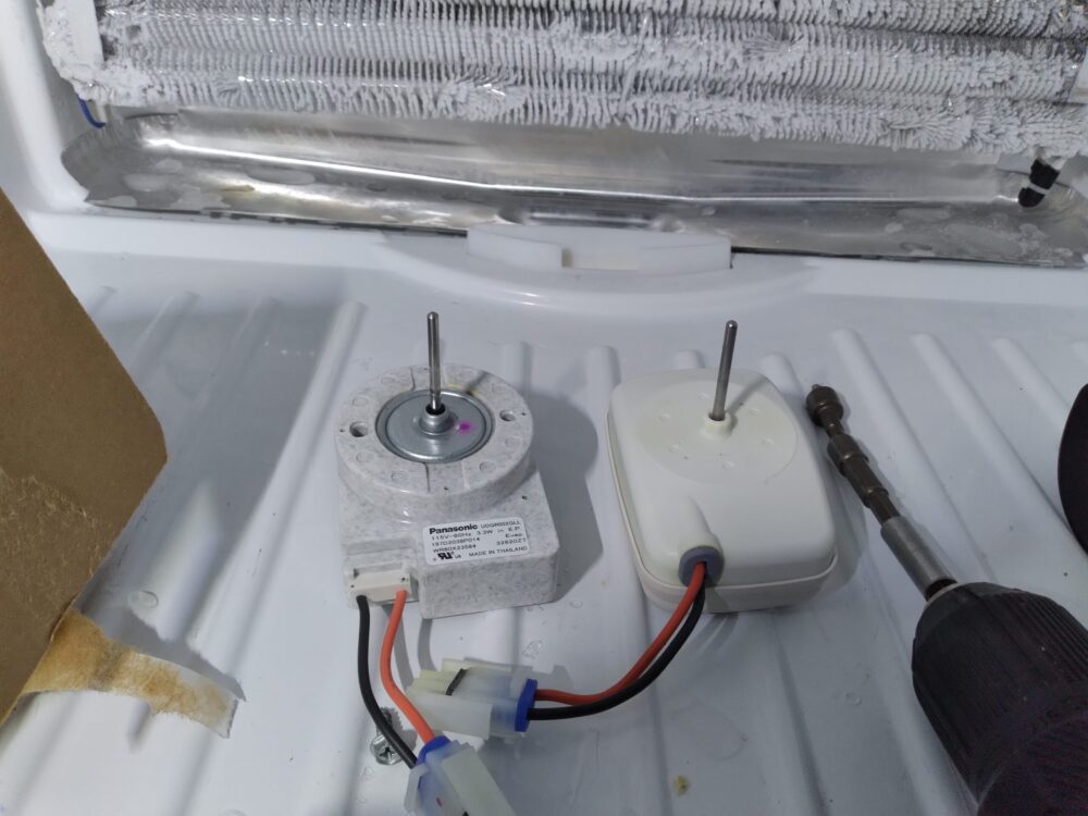appliance repair refrigerator repair replaced evaporator fan statham drive apopka fl 32712