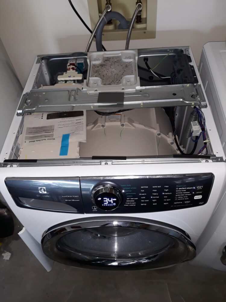appliance repair washing machine repair new motor speed control board installed masters blvd bay hill orlando fl 32819