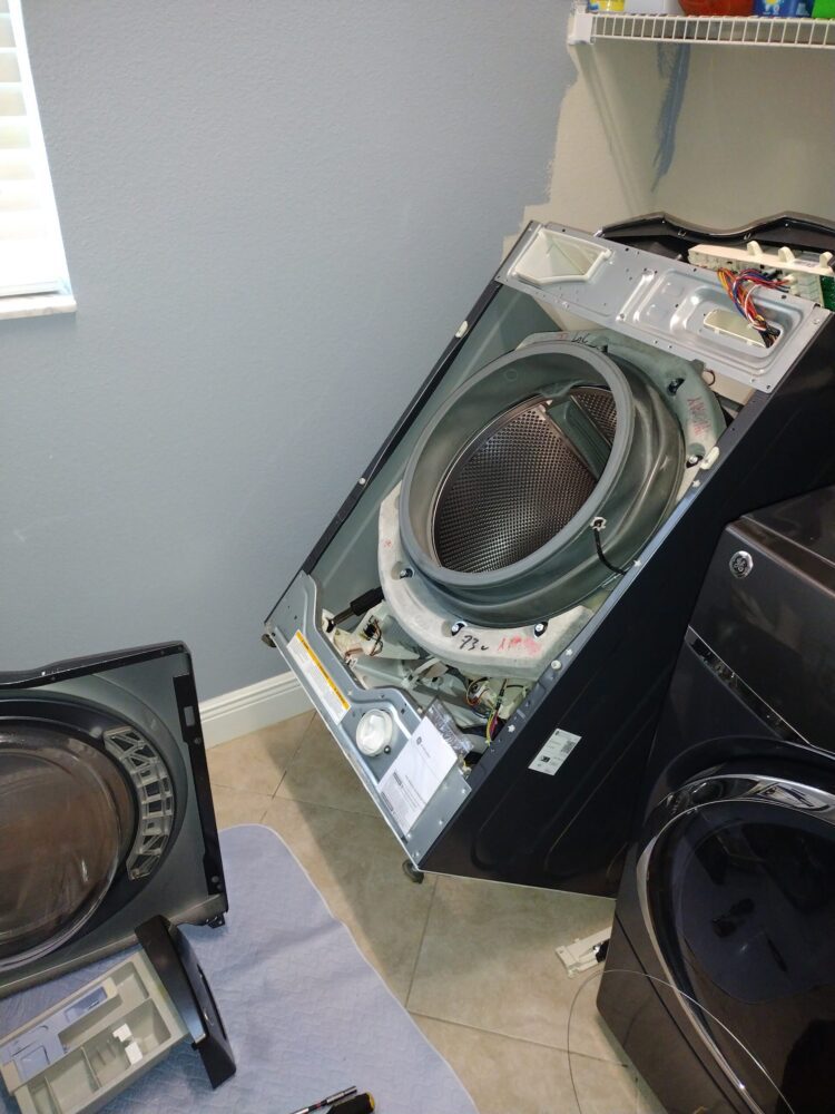 appliance repair washing machine repair water leaking out of tub taylor ave eatonville fl 32751
