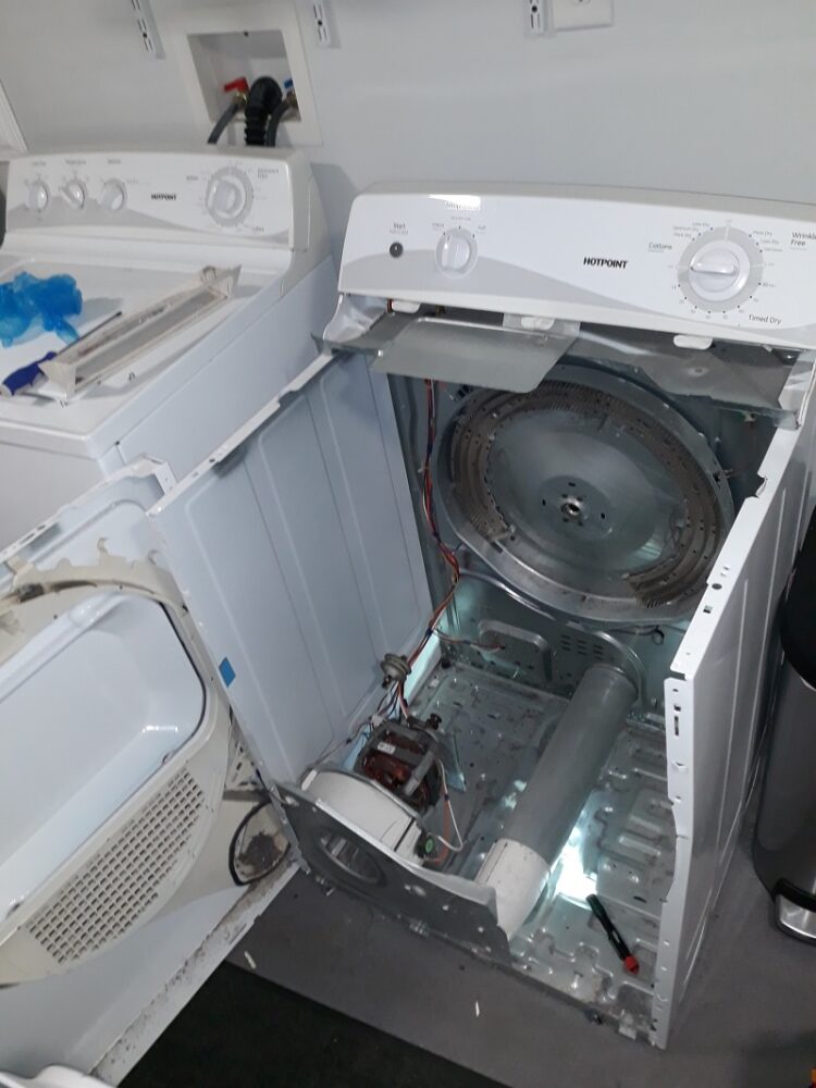 appliance repair dryer repair replace broken drum belt bolling drive pine hills fl 32808