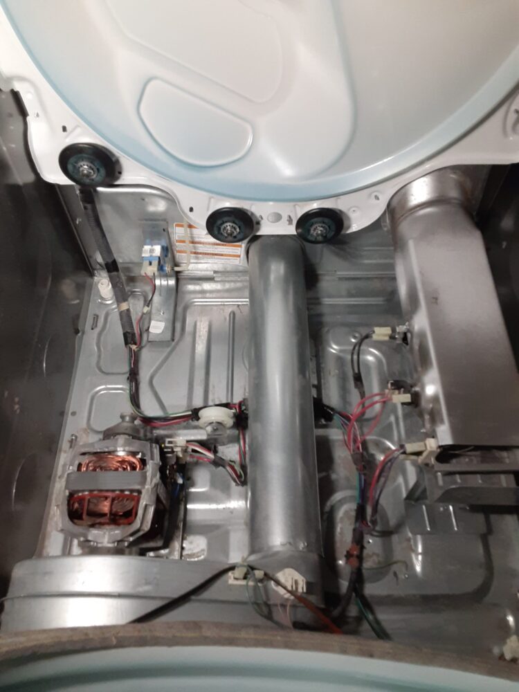 appliance repair dryer repair replacement of bearings rollers and pulley jessamine lane edgewood fl 32839