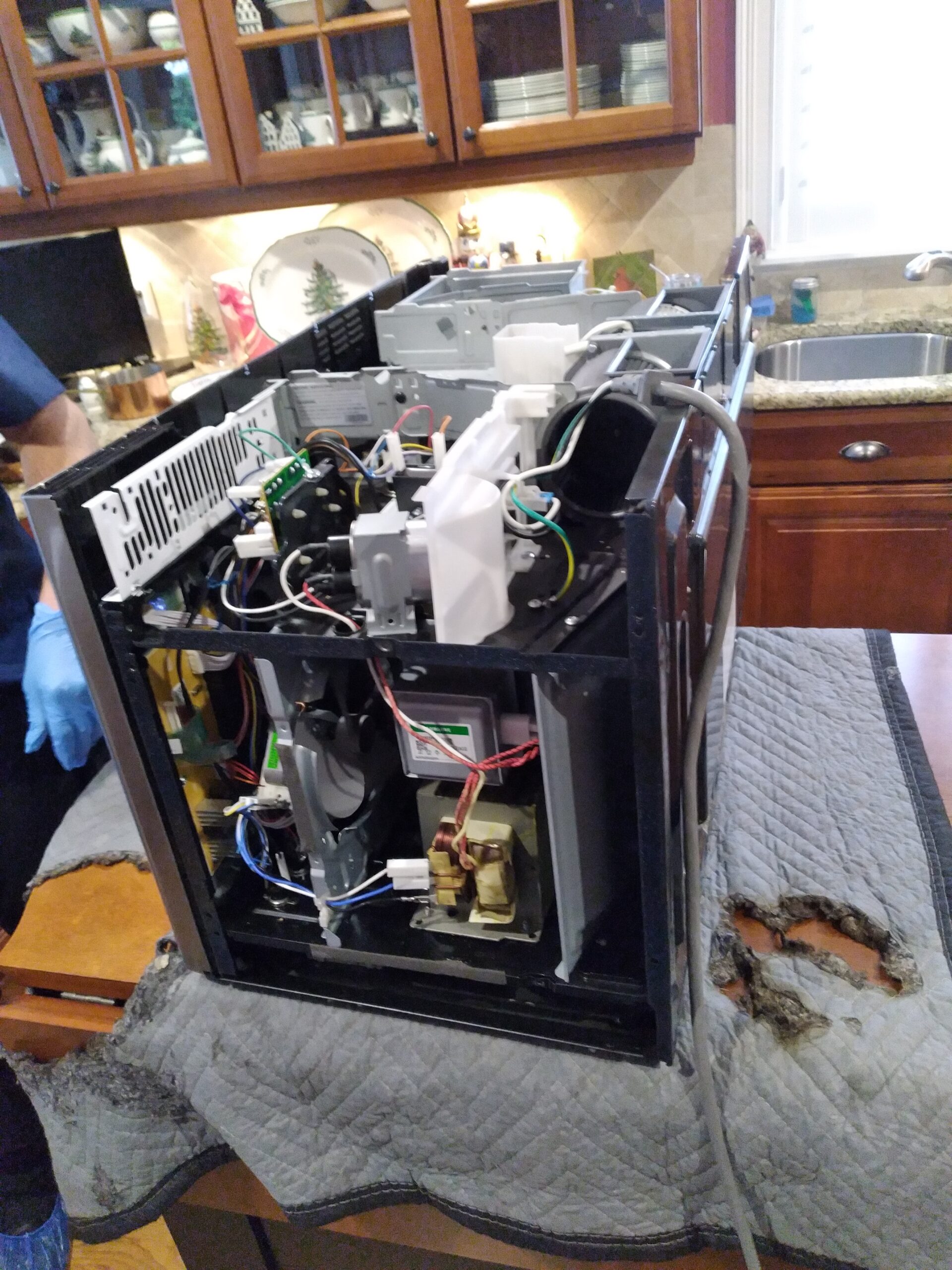 appliance repair microwave repair replaced magnetron and tested unit jordan ave sky lake orlando fl 32809