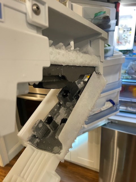 appliance repair refrigerator repair Icemaker freezing over not dispensing e wallace st pine castle fl 32809