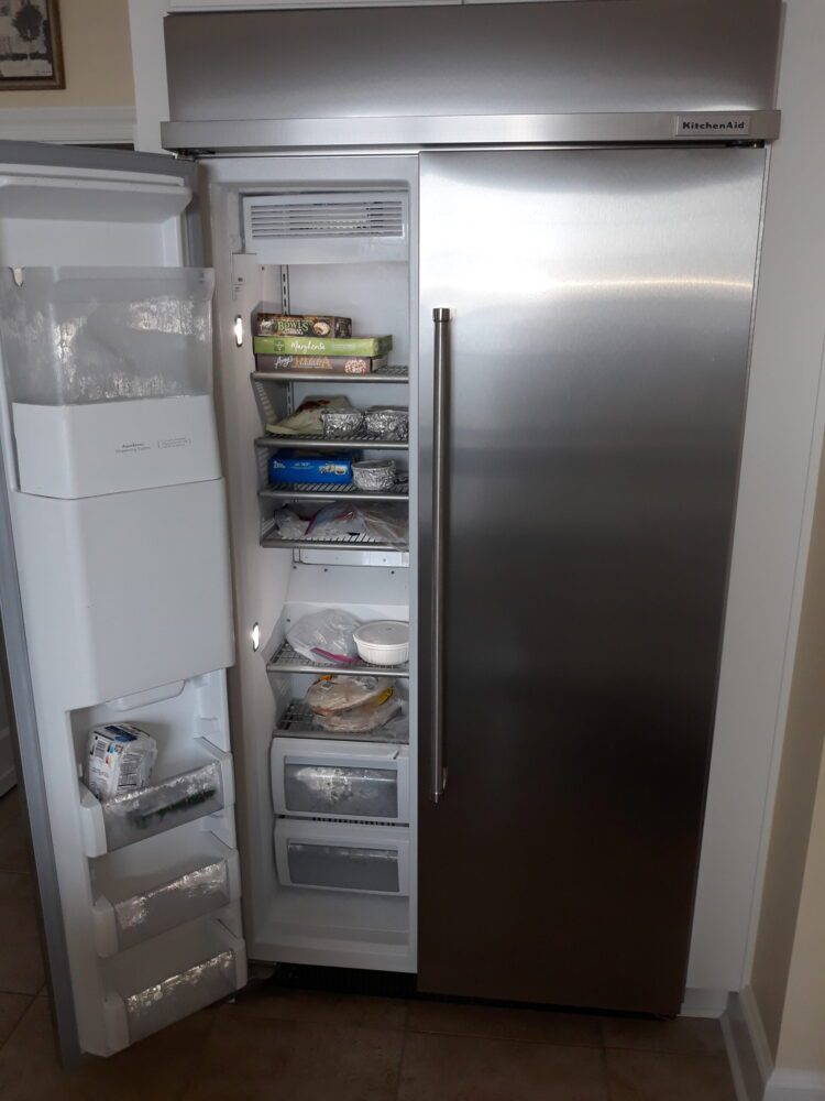 appliance repair refrigerator repair install new ice maker assembly and upgraded control board basingstoke ct poinciana fl 34758