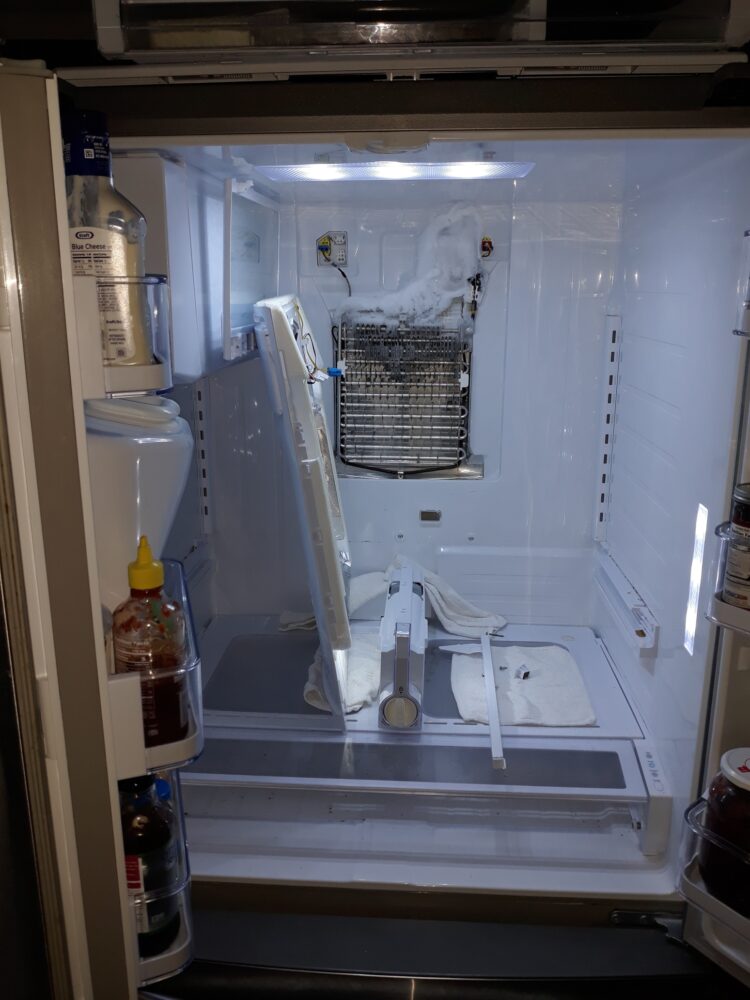 appliance repair refrigerator repair not cooling ice build up crown court williamsburg orlando fl 32821
