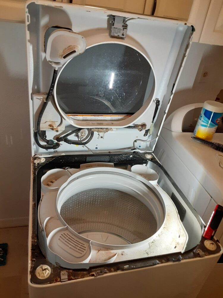 appliance repair washing machine repair replaced shocks and soap dispenser mcdonald road zellwood fl 32798