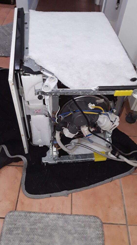 appliance repair dishwasher repair replaced diverter motor e block st pierson fl 32180