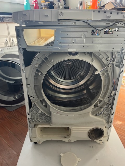 appliance repair dryer repair broken blower wheel and drive motor shaft elsie ave daytona beach fl 32117