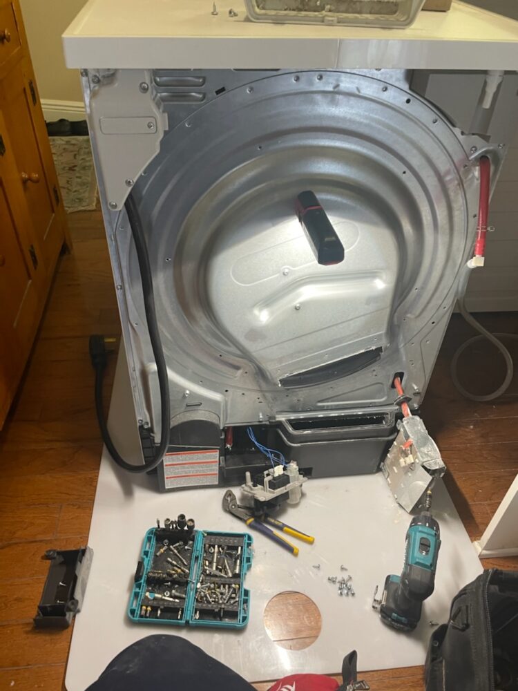 appliance repair dryer repair heating element removal and replacement flowertree road belle isle fl 32812