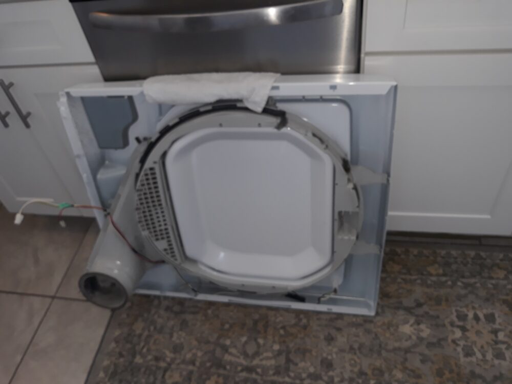 appliance repair dryer repair repaired by replacement of the drum bearing bunker view dr apollo beach fl 33572