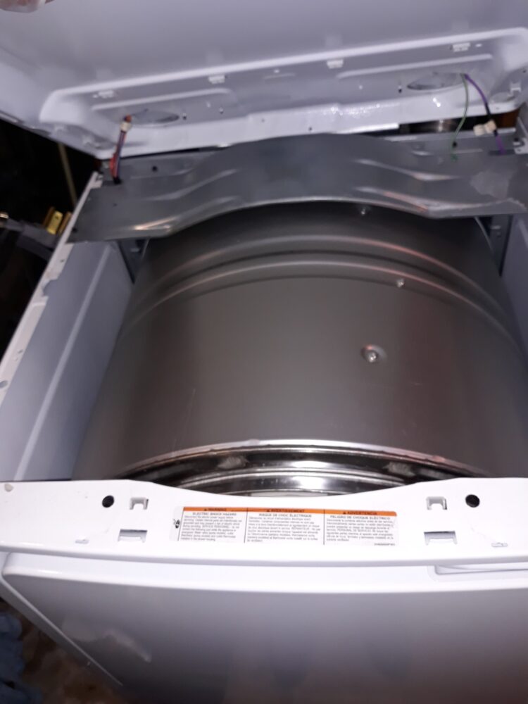 appliance repair dryer repair replacement of the broken drum belt colfax drive daytona beach fl 32114