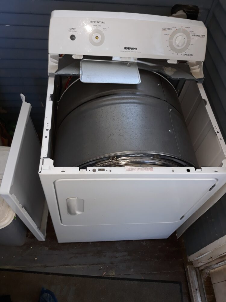 appliance repair dryer repair  require replacement of the broken drum belt roma st daytona beach fl 32114