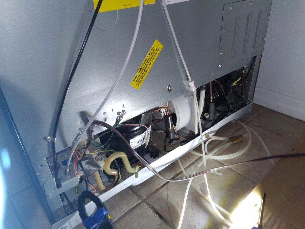 appliance repair refrigerator repair compressor not at manufacturer ohams 1.70 fox  w linebaugh ave citrus park tampa fl 33626