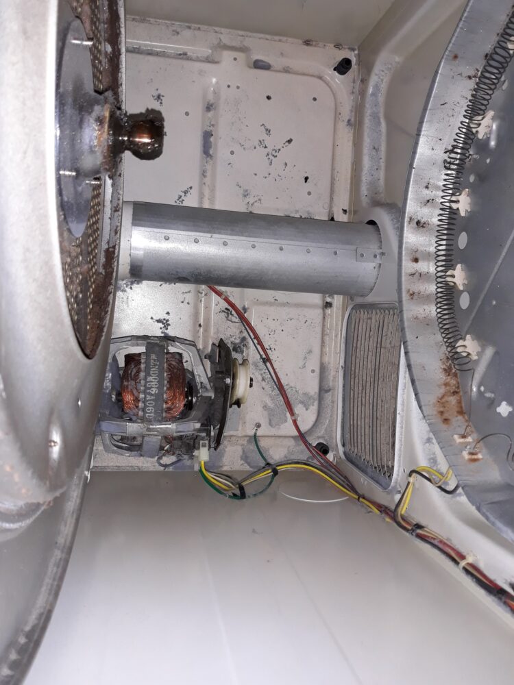 appliance repair dryer repair repair required replacement of the drum bearing assembly wedgewood way bayonet point fl 34667