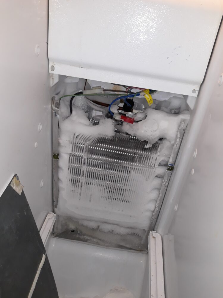 appliance repair refrigerator repair repaired by replacement of the failed hi-limit safety switch assembly croton drive elfers new port richey fl 34652