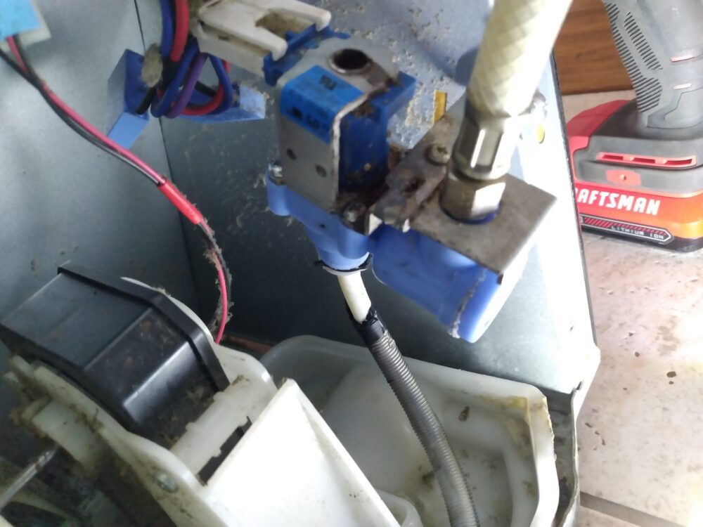 appliance repair refrigerator repair water valve to refrigerator leaking from solenoid wood duck pl temple terrace fl 33617