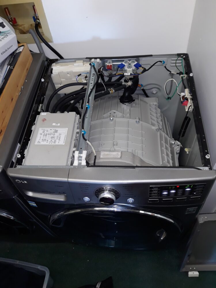 appliance repair washer repair repair require the replacement of the main control board that is not activating the high speed spin cycle montague drive westchase fl 33626