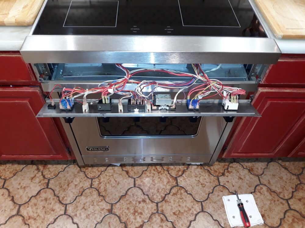 appliance repair cooktop repair repair require replacement of the control switches due to ware and age alric pottberg rd shady hills fl 34610