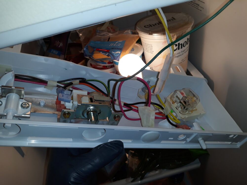 appliance repair refrigerator repair repair require replacement of the thermal safety switch assembly for the defrost heater baird ave lakeland fl 33805