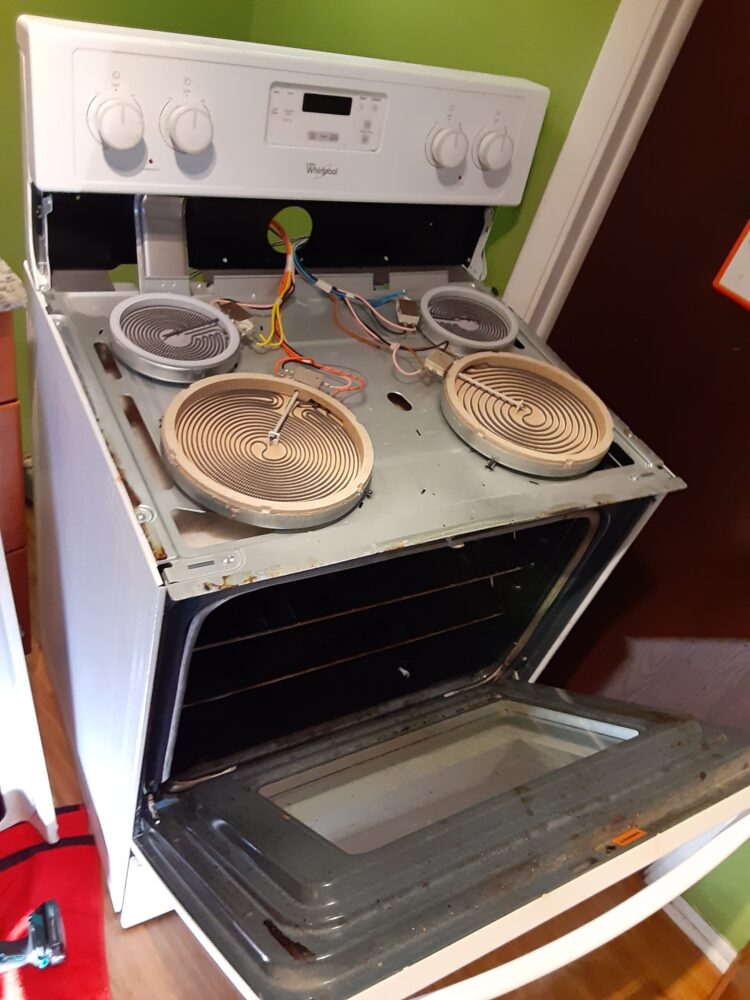 appliance repair stove repair bad heating element hillside st saint leo dade city fl 33525