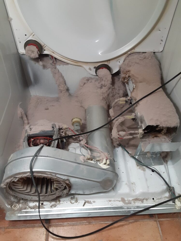 appliance repair dryer repair replaced bad heating element and cleaned brae-moor drive dunedin fl 34698