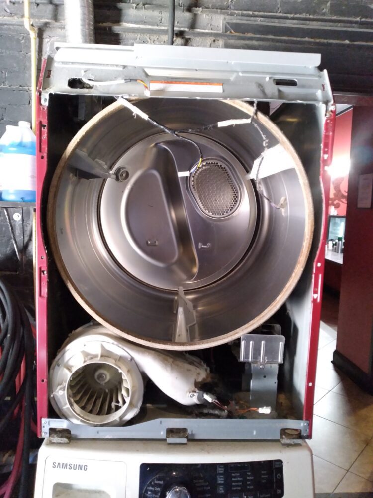 appliance repair dryer repair replaced belt and idler pulley pinewood dr dunedin fl 34698