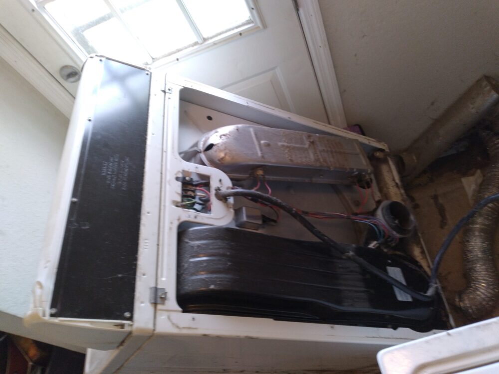 appliance repair dryer repair vent clogged and not allowing air flow 8th st belleair beach fl 33786