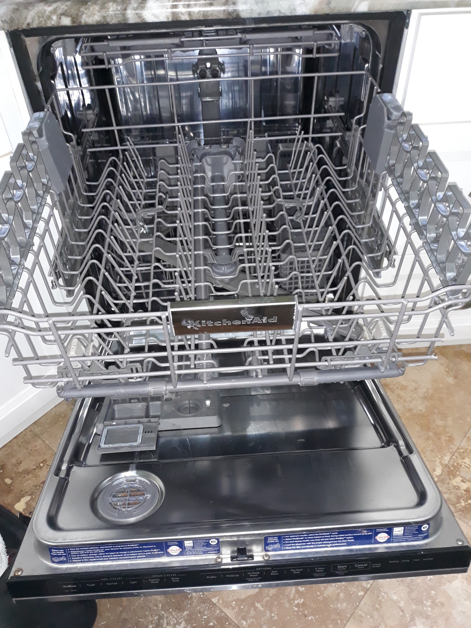 appliance repair dishwasher repair replacement of several damaged and missing parts to reassemble magnolia ave okahumpka fl 34762
