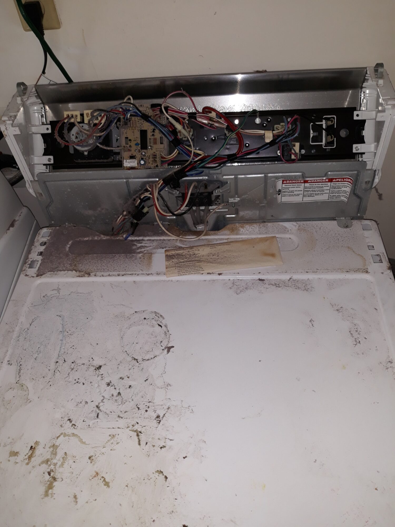 appliance repair dryer repair repair require replacement of the failed control timer that has internal contact damage ne 17th ave ocala fl 34470