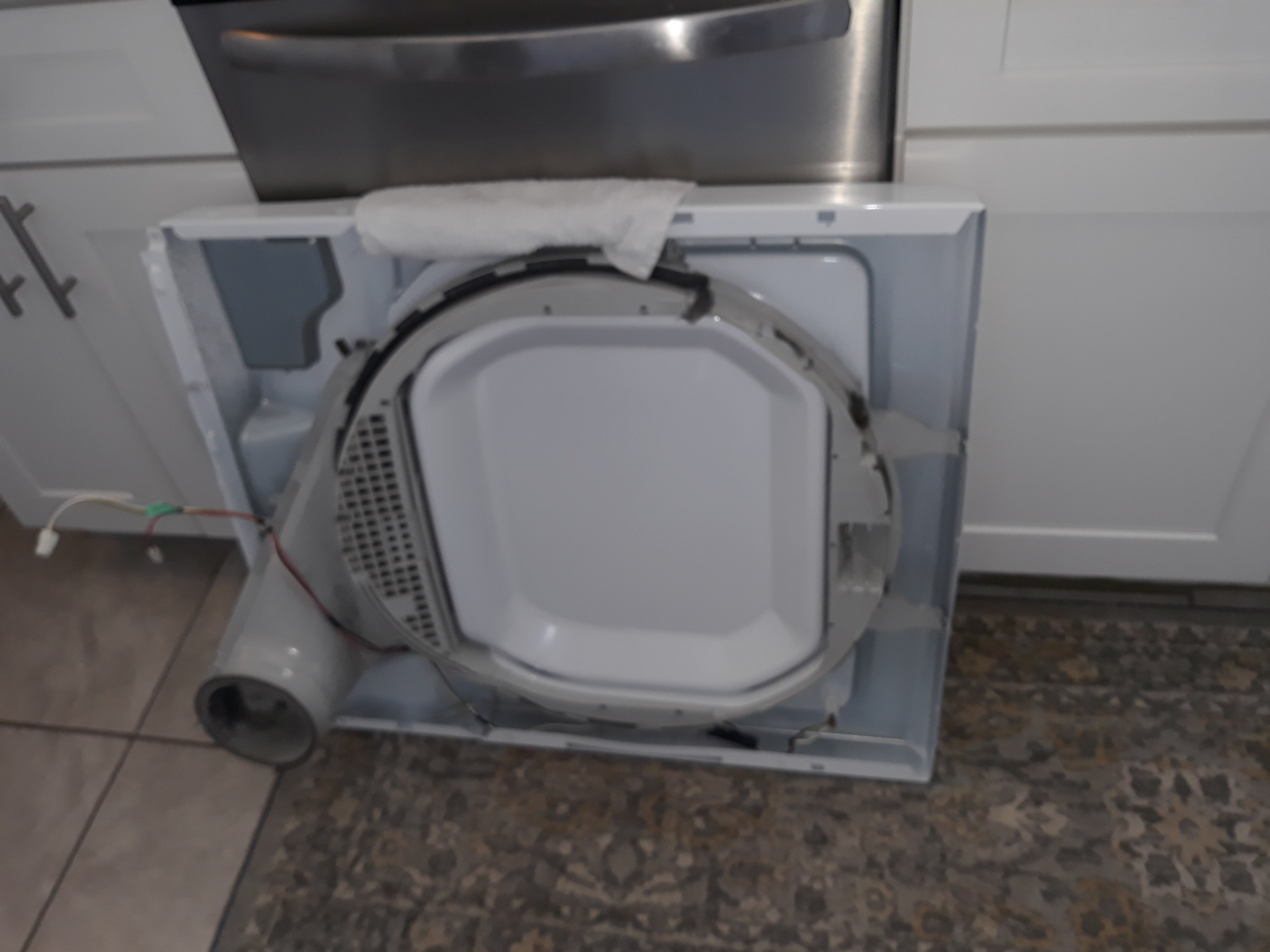 appliance repair dryer repair repaired by replacement of the drum bearing church st coleman sumterville fl 33585