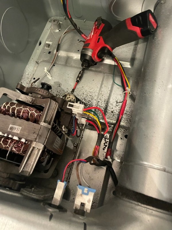 appliance repair dryer repair replacement of pulley on dryer morin street eustis fl 32726