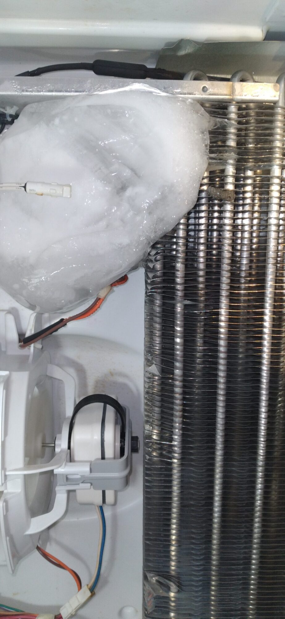 appliance repair refrigerator repair iceball at heat exchanger and evaporator suggests low refrigerant 2nd st w baldwin fl 32234