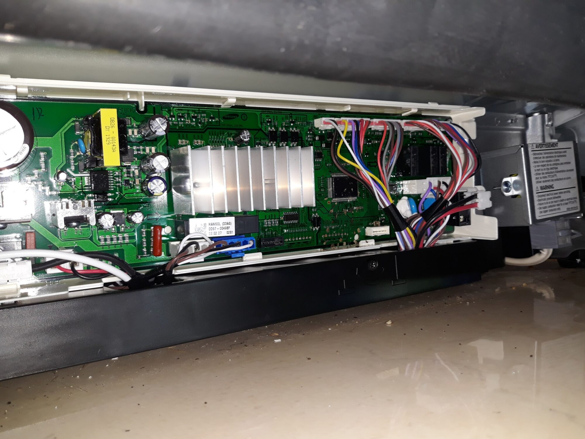 appliance repair refrigerator repair repair require replacement of the main control board that has shorted circuits broad st baldwin fl 32234