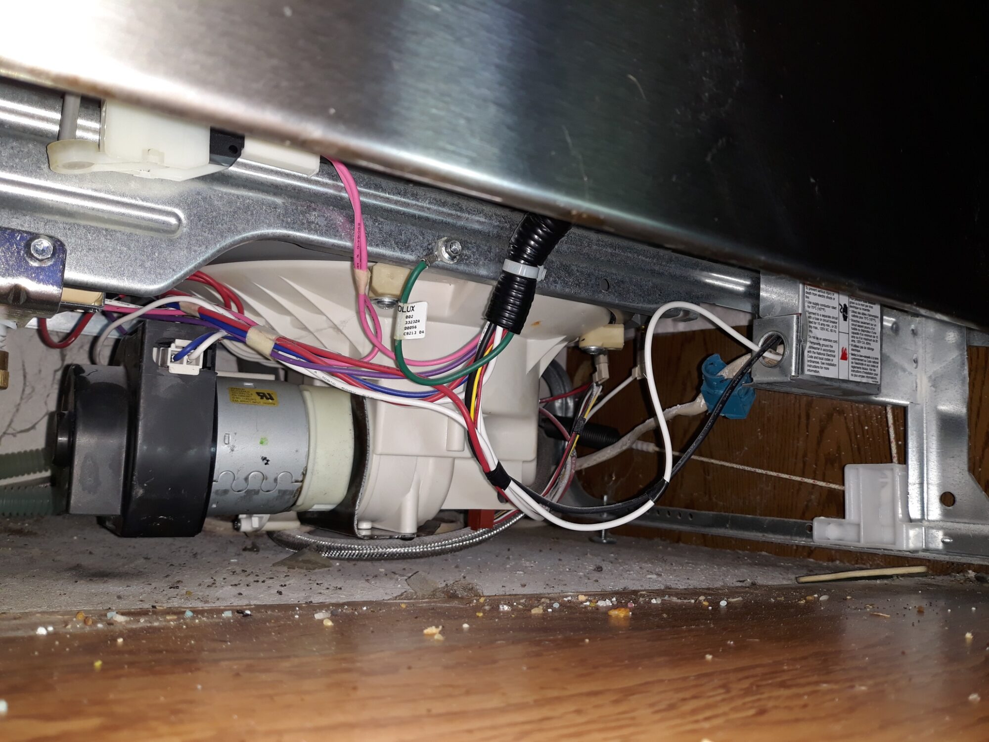 appliance repair refrigerator repair repair require the replacement of the worn drain pump motor assembly w oliver st baldwin fl 32234
