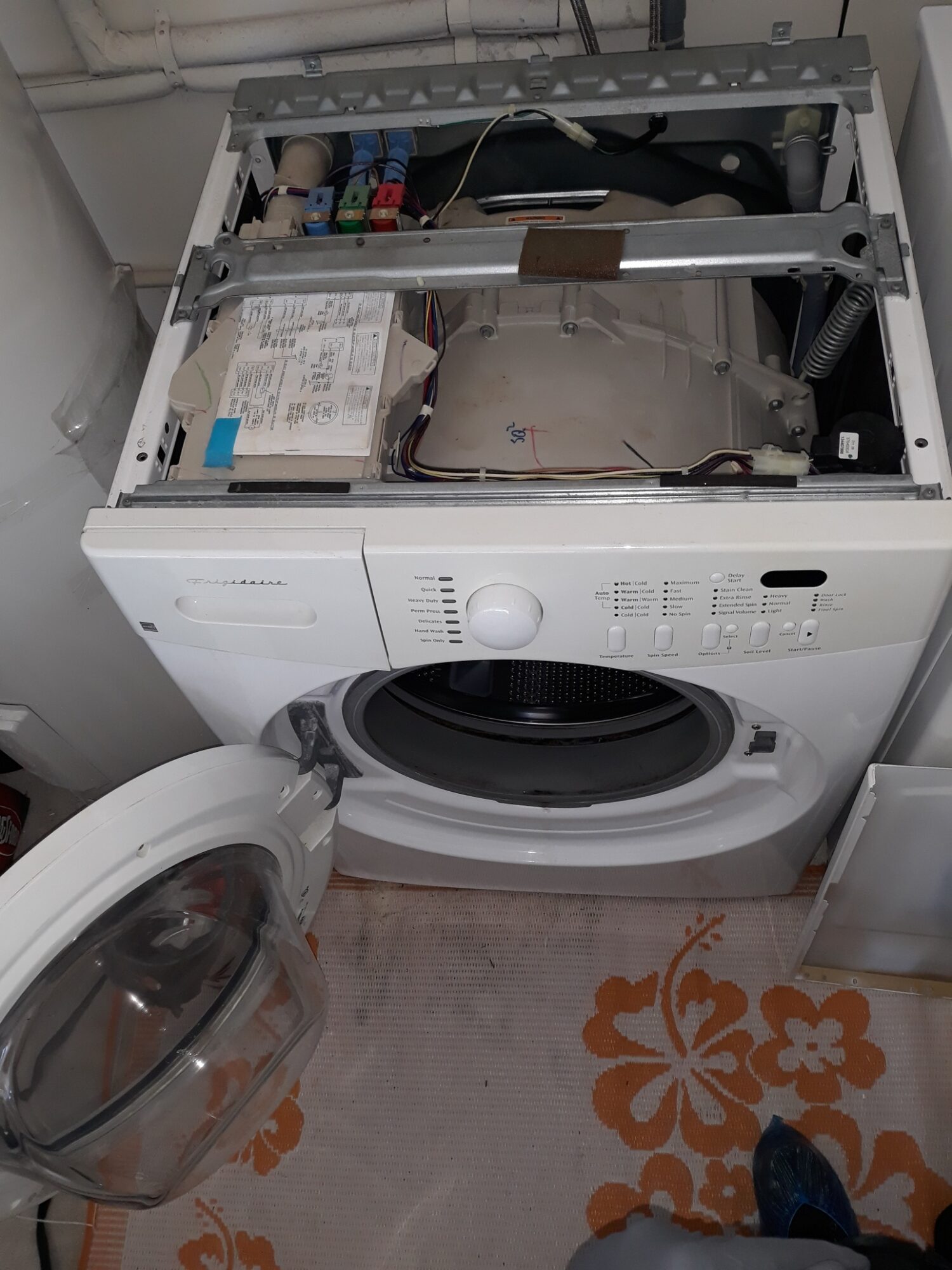 appliance repair washing machine repair repair require major disassembly and multiple parts replacements due worn tub bearings tuskegee st leesburg fl 34748
