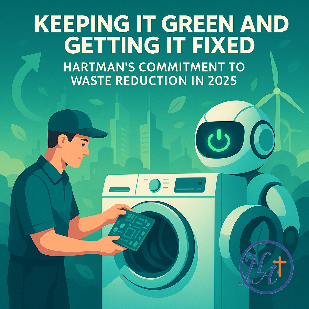 Keeping It Green And Getting It Fixed: Hartman’s Commitment To Waste Reduction In 2025