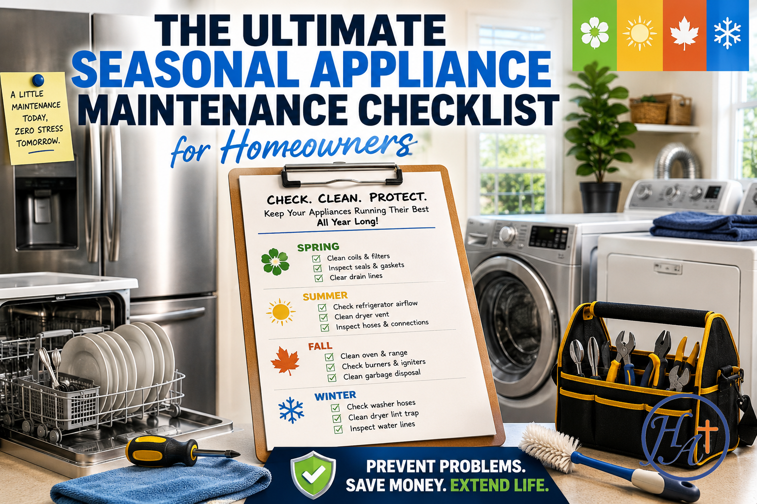 The Ultimate Seasonal Appliance Maintenance Checklist For Homeowners